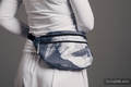 Waist Bag made of woven fabric, size large (100% cotton) - MOONLIGHT EAGLE  #babywearing