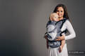 LennyUp Carrier, Standard Size, jacquard weave 100% cotton - MOONLIGHT EAGLE  #babywearing