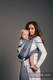 Żakardowa chusta do noszenia dzieci, bawełna - ORZEŁ  W ŚWIETLE KSIĘŻYCA - rozmiar XL #babywearing