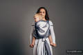 Fular, tejido jacquard (100% algodón) - MOONLIGHT EAGLE - talla S #babywearing
