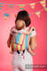 Nosidło Klamrowe ONBUHIMO z tkaniny skośno-krzyżowej (60% bawełna, 40% bambus), rozmiar Standard - PINACOLADA  #babywearing