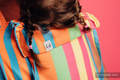 Nosidełko dla dzieci WRAP-TAI MINI, bambus / bawełna skośno-krzyżowa z kapturkiem, PINACOLADA  #babywearing