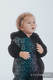 Bear Romper - size 92 - Black & Trinity Cosmos (grade B) #babywearing