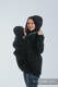 Babywearing Coat - Softshell - Black with Rainbow Lace Dark - size L #babywearing