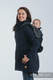 Abrigo de porteo - Softshell - Azul Marino con Little Pearl Chameleon - talla XL #babywearing