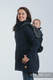 Tragejacke - Softshell - Dunkelblau mit Little Pearl Chameleon - Größe XXL (grad B) #babywearing