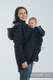 Babywearing Coat - Softshell - Navy Blue with Little Pearl Chameleon - size XXL #babywearing