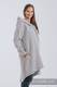 Asymetryczna Bluza - Szary Melanż z Perłą - rozmiar XXL #babywearing
