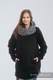 Babywearing Sweatshirt 3.0 - Black with Hematite - size 6XL #babywearing