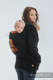 Babywearing Sweatshirt 3.0 - Black with Symphony Rainbow Dark - size 3XL #babywearing