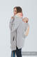 Babywearing Sweatshirt 3.0 - Gray Melange with Symphony Rainbow Light - size L #babywearing