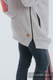 Babywearing Sweatshirt 3.0 - Gray Melange with Symphony Rainbow Light - size XL #babywearing