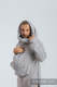 Tragepullover 3.0 - Graue Melange mit Pearl - Größe 5XL #babywearing