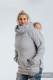Babywearing Sweatshirt 3.0 - Gray Melange with Pearl - size M #babywearing