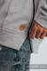Tragepullover 3.0 - Graue Melange mit Pearl - Größe L #babywearing