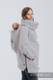 Bluza do noszenia dzieci 3.0 - Szary Melanż z Perłą - rozmiar 4XL #babywearing