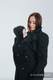 Babywearing trench coat - size 6XL - Black #babywearing