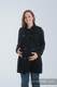 Babywearing trench coat - size L - Black #babywearing