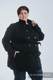 Płaszcz do noszenia dzieci - rozmiar 6XL - Czarny #babywearing
