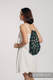 Mochila portaobjetos hecha de tejido de fular (100% algodón)  - KISS OF LUCK - talla estándar 32cm x 43cm #babywearing