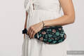 Waist Bag made of woven fabric, (100% cotton) - KISS OF LUCK #babywearing