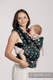 Ergonomische Tragehilfe, Größe Baby, Jacquardwebung, 100% Baumwolle - KISS OF LUCK - Zweite Generation #babywearing