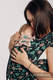 WRAP-TAI carrier mini with hood, jacquard weave, 100% cotton - KISS OF LUCK #babywearing