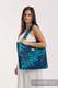 Shoulder bag made of wrap fabric (100% cotton) - FINESSE - TURQUOISE CHARM - standard size 37cm x 37cm #babywearing
