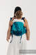 Onbuhimo de Lenny, taille standard, jacquard (100% coton) - FINESSE - TURQUOISE CHARM #babywearing