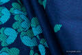 Baby Wrap, Jacquard Weave (100% cotton) - FINESSE - TURQUOISE CHARM - size S #babywearing