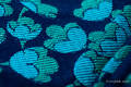 Écharpe, jacquard (100% coton) - FINESSE - TURQUOISE CHARM - taille XS #babywearing