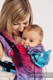 Ergonomic Carrier, Baby Size, jacquard weave 100% cotton - DRAGONFLY- FAREWELL TO THE SUN - Second Generation #babywearing