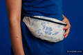 Waist Bag made of woven fabric, (100% cotton) - HERBARIUM - CORNFLOWER MEADOW #babywearing