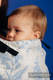 LennyUp Tragehilfe, Größe Standard, Jacquardwebung, 100% Baumwolle - HERBARIUM - CORNFLOWER MEADOW #babywearing