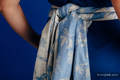 Baby Wrap, Jacquard Weave (100% cotton) - HERBARIUM - CORNFLOWER MEADOW - size L #babywearing