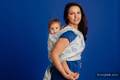 Żakardowa chusta do noszenia dzieci,(100% bawełna) - HERBARIUM - CHABROWA ŁĄKA - rozmiar XL #babywearing