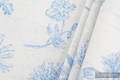 Fular, tejido jacquard (100% algodón) - HERBARIUM - CORNFLOWER MEADOW - talla L (grado B) #babywearing