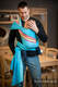 Baby Sling, Broken Twill Weave - Blue Lagoon - size L #babywearing