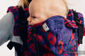 Mochila ergonómica, talla bebé, jacquard 100% algodón - WHIFF OF AUTUMN - EQUINOX - Segunda generación #babywearing