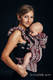 Mochila ergonómica, talla bebé, jacquard (69% algodón, 31% seda) - SKETCHES OF NATURE - Segunda generación (grado B) #babywearing