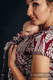 WRAP-TAI carrier Mini with hood/ jacquard weave - 69% cotton, 31% silk -  SKETCHES OF NATURE #babywearing