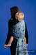 Baby Wrap, Jacquard Weave - 62% cotton, 38% silk - GALLOP - CHASING SERENITY - size M (grade B) #babywearing