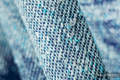 Fular, tejido jacquard - (62% algodón, 38% seda) - GALLOP - CHASING SERENITY - talla XS #babywearing
