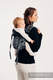 Onbuhimo de Lenny, taille standard, jacquard (100% coton) - UNDER THE LEAVES - NIGHT VENTURE #babywearing