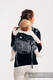 Nosidło Klamrowe ONBUHIMO z tkaniny żakardowej (100% bawełna), rozmiar Toddler - POD LIŚCIEM - NOCNA WYPRAWA #babywearing