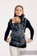 Ergonomic Carrier, Baby Size, jacquard weave 100% cotton - UNDER THE LEAVES - NIGHT VENTURE - Second Generation #babywearing