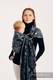 Żakardowa chusta kółkowa do noszenia dzieci, (100% bawełna) - POD LIŚCIEM - NOCNA WYPRAWA - standard 1.8m #babywearing