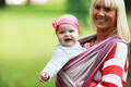 Baby Sling, Broken Twill Weave - Heather Days - size L #babywearing