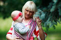Baby Sling, Broken Twill Weave - Heather Days - size L #babywearing