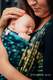 Żakardowa chusta do noszenia dzieci, bawełna - MOZAIKA ŚLĄSKA - rozmiar XS #babywearing